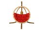 Sofie hanging armchair with stand - red - Hanging Chair