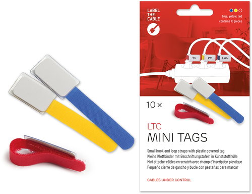 LABEL THE CABLE 2530 Mini MX, 10-pack - Cable Organiser - Main image