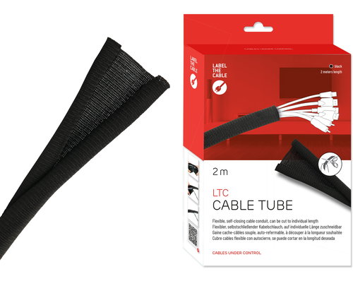 LABEL THE CABLE 5110 CABLE TUBE BLACK - Kabel-Organizer - Hauptbild