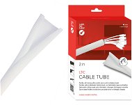 LABEL THE CABLE 5120 CABLE TUBE WHITE 2m - Cable Organiser