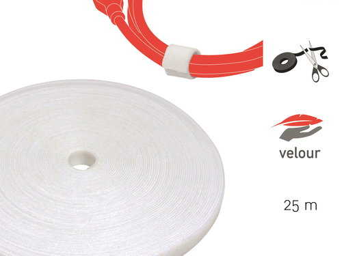 LABEL THE CABLE LTC PRO Roll 1220 White 25m - Kábelrendező - Fő fotó