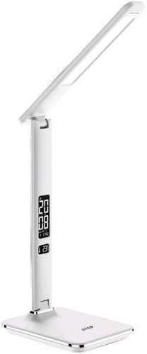 Avide Leather dimmable LED lamp 6W white - Table Lamp - Main image