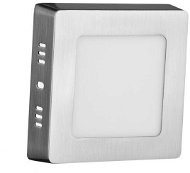 Avide LED panel 6W daylight square matt chrome - LED Panel