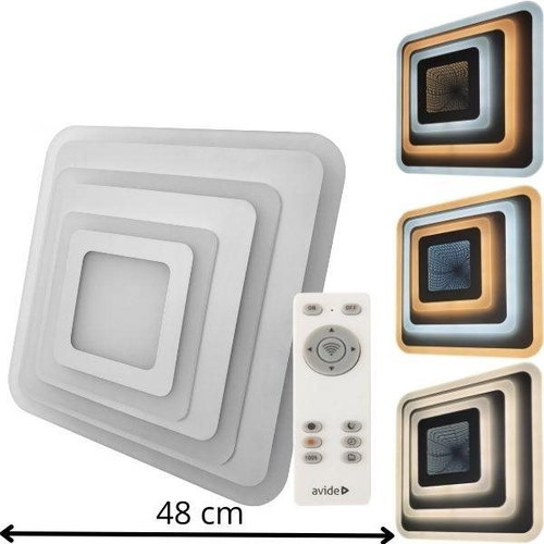 Avide LED ceiling Avide Nansy 3D 50cm 81W - Ceiling Light - Main image