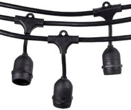 Spectrum Led Outdoor light chain for 10 E27 bulbs, length 10m - Light Chain