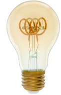 AVIDE Premium design retro LED bulb E27 5W 360lm extra warm A60 filament eq. 32W 3 years - LED Bulb