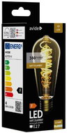 AVIDE Premium design retro LED bulb E27 4W 360lm extra warm ST58 filament eq 33W 3 years - LED Bulb