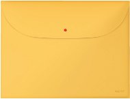LEITZ Cosy A4, nyomaott minta, nem átlátszó, sárga, 3 db - Iratrendező mappa