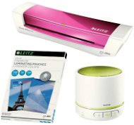 LEITZ iLAM Home Office A4 WOW růžový - výhodný balíček - Laminovačka