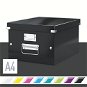 Archivačná krabica Leitz WOW Click & Store A4 28.1 x 20 x 37 cm, čierna - Archivační krabice
