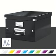 Leitz WOW Click & Store A4 28.1 x 20 x 37 cm, čierna - Archivačná krabica