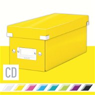 Leitz WOW Click & Store CD 14.3 x 13.6 x 35.2cm, Yellow - Archive Box