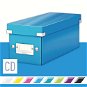 Leitz WOW Click & Store CD 14.3 x 13.6 x 35.2cm, Blue - Archive Box