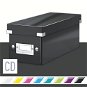 Archivačná krabica Leitz WOW Click & Store CD 14,3 x 13,6 x 35,2 cm, čierna - Archivační krabice