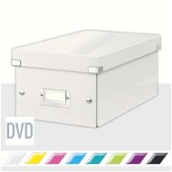 Leitz WOW Click & Store DVD, 20.6 x 14.7 x 35.2cm, White - Archive Box