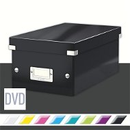 Leitz WOW Click & Store DVD 20.6 x 14.7 x 35.2cm, Black - Archive Box