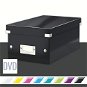 Archivačná krabica Leitz WOW Click & Store DVD 20,6 x 14,7 x 35,2 cm, čierna - Archivační krabice