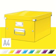 Leitz WOW Click & Store A4 28.1 x 20 x 37 cm, sárga - Archiváló doboz