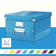 Archive Box Leitz WOW Click & Store, A4 28.1 x 20 x 37cm, Blue - Archivační krabice