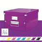 Leitz WOW Click & Store, A4 28.1 x 20 x 37cm, Purple - Archive Box
