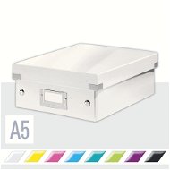 Archivačná krabica Leitz WOW Click & Store A5 22 x 10 x 28,2 cm, biela - Archivační krabice