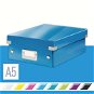 Leitz WOW Click & Store, A5 22 x 10 x 28.2cm, Blue - Archive Box
