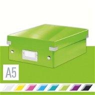 Leitz WOW Click & Store, A5 22 x 10 x 28.2cm, Green - Archive Box