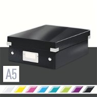 Archivačná krabica Leitz WOW Click & Store A5 22 x 10 x 28,2 cm, čierna - Archivační krabice