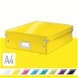 Leitz WOW Click & Store A4 28.1 x 10 x 37cm, Yellow - Archive Box