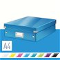 Leitz WOW Click & Store A4 28.1 x 10 x 37cm, Blue - Archive Box