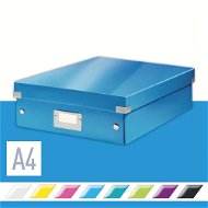 Leitz WOW Click & Store A4 28,1 x 10 x 37 cm, modrá - Archivačná krabica