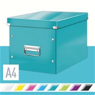 Leitz WOW Click & Store A4 32 x 31 x 36 cm, ľadovo modrá - Archivačná krabica
