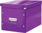 Leitz WOW Click & Store A4 32 × 31 × 36 cm, purpurová - Archivačná krabica