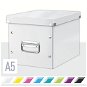 Leitz WOW Click & Store A5 26 x 24 x 26 cm - weiß - Archivbox