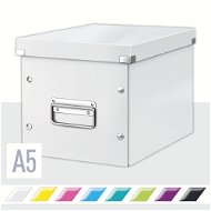 Leitz WOW Click & Store A5 26 x 24 x 26 cm, biela - Archivačná krabica