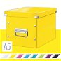 Archivační krabice LEITZ WOW Click & Store A5 26 x 24 x 26 cm, žlutá - Archivační krabice