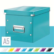 Leitz WOW Click & Store A5 26 x 24 x 26 cm, ľadovo modrá - Archivačná krabica