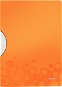 LEITZ Wow – metalická oranžová - Dosky s klipom