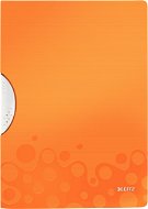 LEITZ Wow – metalická oranžová - Dosky s klipom