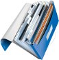 LEITZ WOW A4 s přihrádkami modrá - Desky na dokumenty