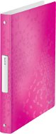 LEITZ WOW A4 four ring binder pink - Document Folders