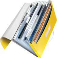 LEITZ WOW A4 with compartments yellow - Document Folders