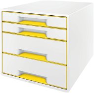 Leitz WOW CUBE žltý - Zásuvkový box