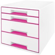 Leitz WOW CUBE ružový - Zásuvkový box