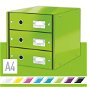 Leitz Click & Store WOW, 3-dielny, zelený - Zásuvkový box