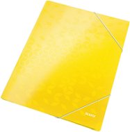 Leitz WOW A4 s gumičkou, žlté - Dosky na dokumenty