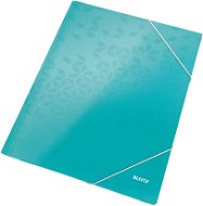 Leitz WOW A4 with Elastic Band, Blue - Document Folders
