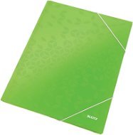 Leitz WOW A4 s gumičkou, zelené - Dosky na dokumenty