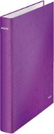 Leitz WOW A4 Maxi Double Ring 40mm Purple - Ring Binder