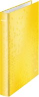 Leitz WOW A4 Maxi négygyűrűs, 40 mm, sárga - Dosszié